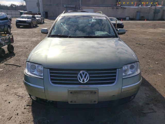 WVWVD63B73E214744 - 2003 VOLKSWAGEN PASSAT GLS GREEN photo 5