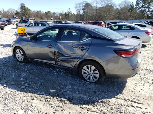 3N1AB8BV6PY306659 - 2023 NISSAN SENTRA S GRAY photo 2