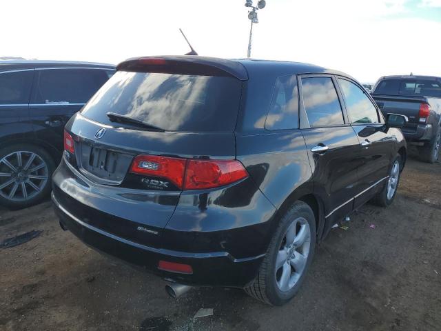 5J8TB18559A000663 - 2009 ACURA RDX TECHNOLOGY BLACK photo 3