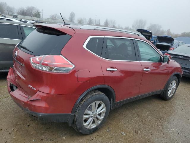 5N1AT2MV1FC901538 - 2015 NISSAN ROGUE S RED photo 3