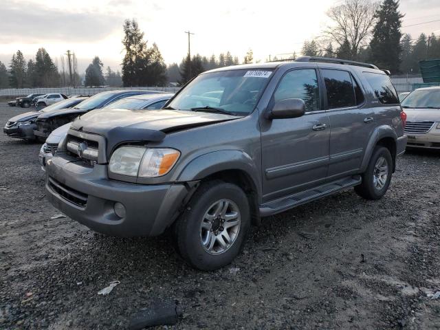 5TDBT48A25S242670 - 2005 TOYOTA SEQUOIA LIMITED GRAY photo 1