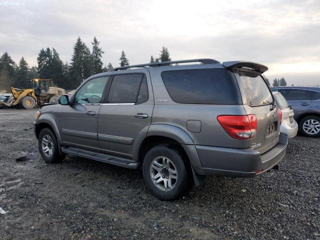 5TDBT48A25S242670 - 2005 TOYOTA SEQUOIA LIMITED GRAY photo 2