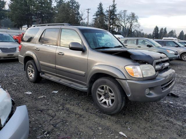 5TDBT48A25S242670 - 2005 TOYOTA SEQUOIA LIMITED GRAY photo 4