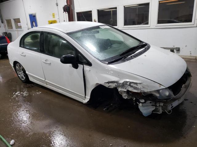 2HGFA16558H328006 - 2008 HONDA CIVIC LX WHITE photo 4