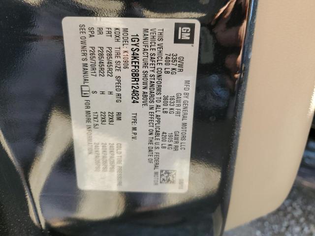 1GYS4KEF8BR124824 - 2011 CADILLAC ESCALADE ESV PLATINUM Qara foto 13