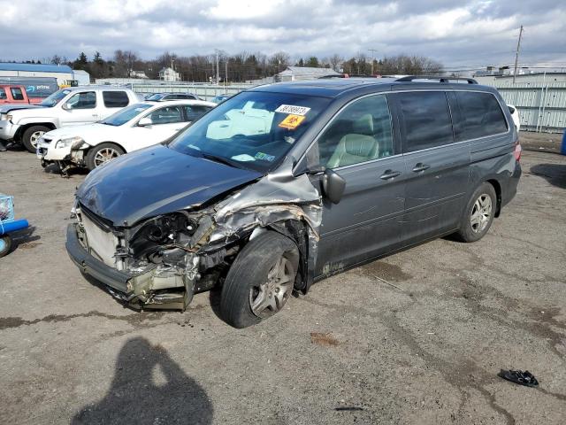 5FNRL38707B103710 - 2007 HONDA ODYSSEY EXL GRAY photo 1