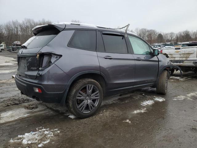 5FNYF8H59LB012508 - 2020 HONDA PASSPORT EXL ნაცრისფერი ფოტო 3