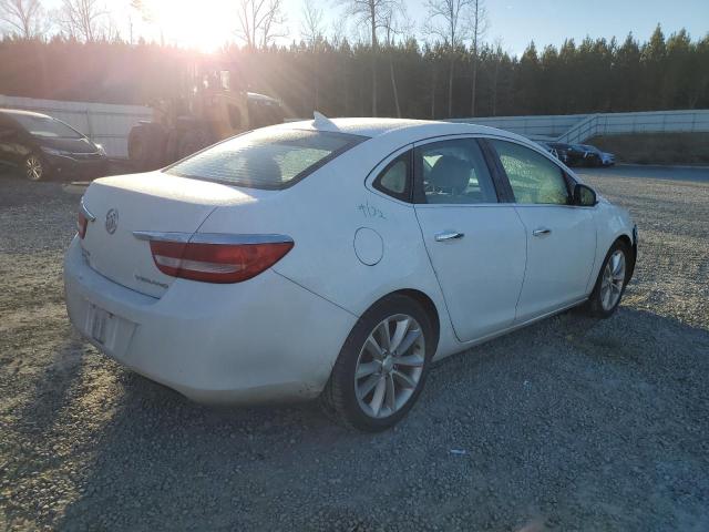 1G4PP5SKXD4244304 - 2013 BUICK VERANO WHITE photo 3