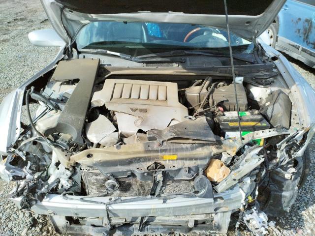 JTHBJ46G782213866 - 2008 LEXUS ES 350 SILVER photo 7