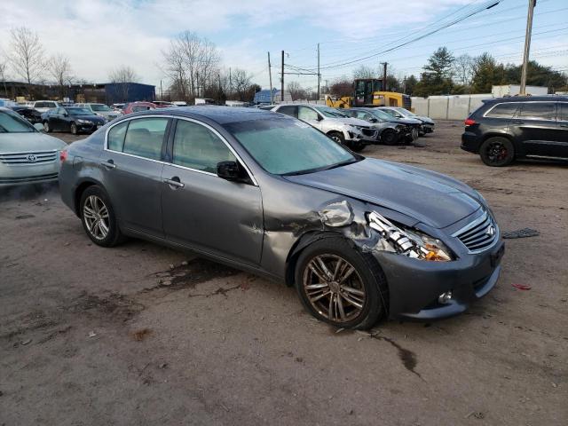 JN1CV6AR6CM680842 - 2012 INFINITI G37 GRAY photo 4