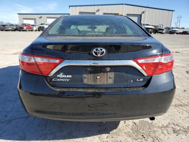4T4BF1FK0GR556934 - 2016 TOYOTA CAMRY LE BLACK photo 6