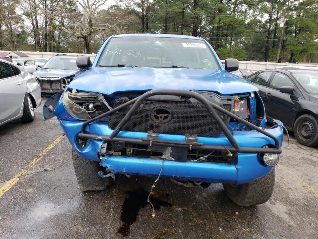 3TMJU62N28M062206 - 2008 TOYOTA TACOMA DOUBLE CAB PRERUNNER BLUE photo 5