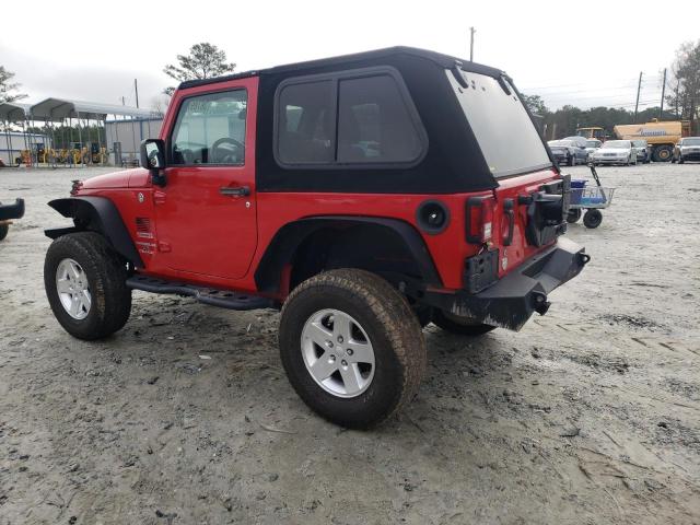 1C4AJWAG9CL112296 - 2012 JEEP WRANGLER SPORT RED photo 2