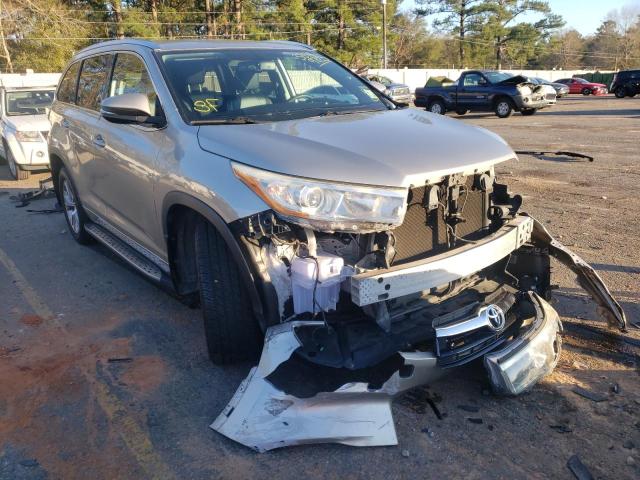 5TDKKRFH9FS119935 - 2015 TOYOTA HIGHLANDER XLE SILVER photo 4