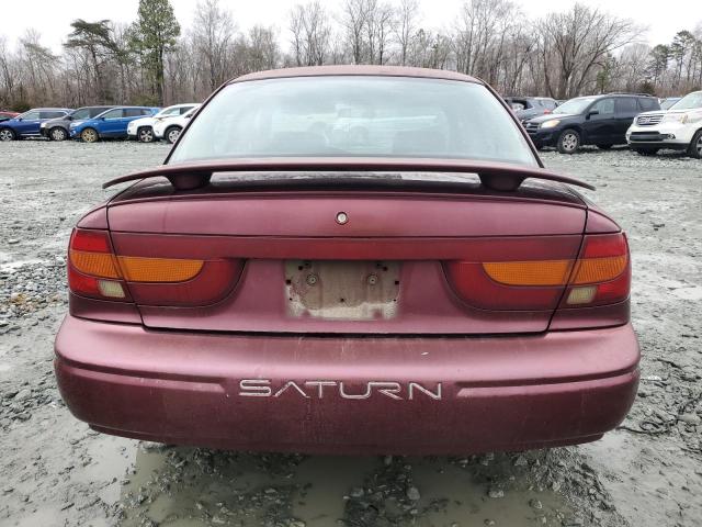 1G8ZK52702Z112153 - 2002 SATURN SL2 MAROON photo 6