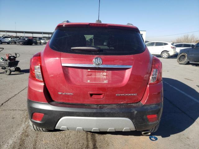 KL4CJASB6FB214285 - 2015 BUICK ENCORE BURGUNDY photo 6