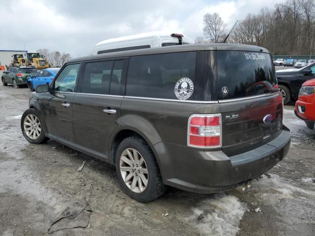 2FMGK5CC8BBD23107 - 2011 FORD FLEX SEL GRAY photo 2