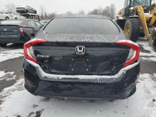 19XFC2F5XJE206984 - 2018 HONDA CIVIC LX BLACK photo 6