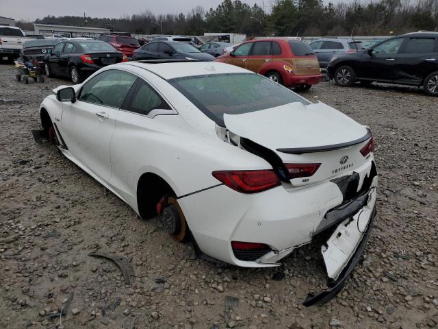 JN1FV7EL5LM460407 - 2020 INFINITI Q60 RED SPORT 400 WHITE photo 2