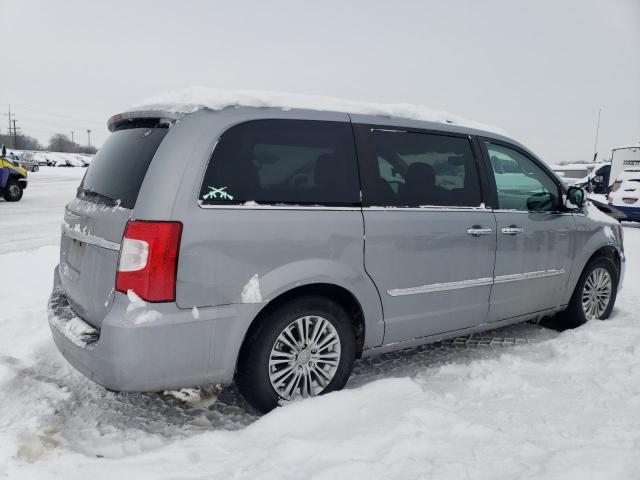 2C4RC1CG8DR810596 - 2013 CHRYSLER TOWN & COU TOURING L SILVER photo 3