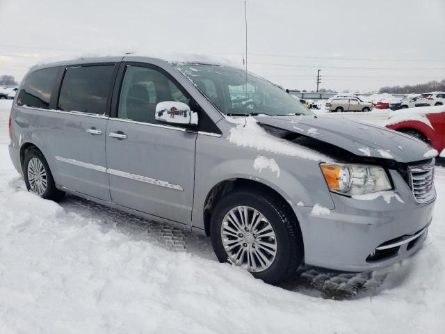 2C4RC1CG8DR810596 - 2013 CHRYSLER TOWN & COU TOURING L SILVER photo 4