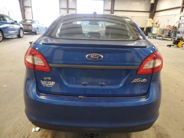 3FADP4BJ0BM216107 - 2011 FORD FIESTA SE BLUE photo 6