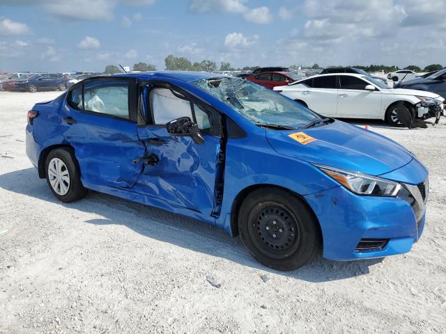 3N1CN8DV4LL901787 - 2020 NISSAN VERSA S BLUE photo 4