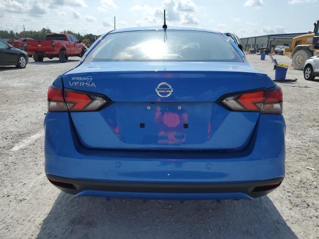 3N1CN8DV4LL901787 - 2020 NISSAN VERSA S BLUE photo 6