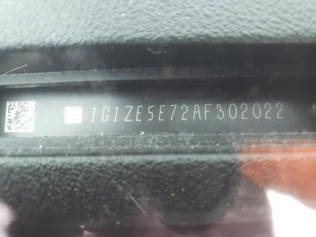 1G1ZE5E72AF302022 - 2010 CHEVROLET MALIBU LTZ ნაცრისფერი ფოტო 12