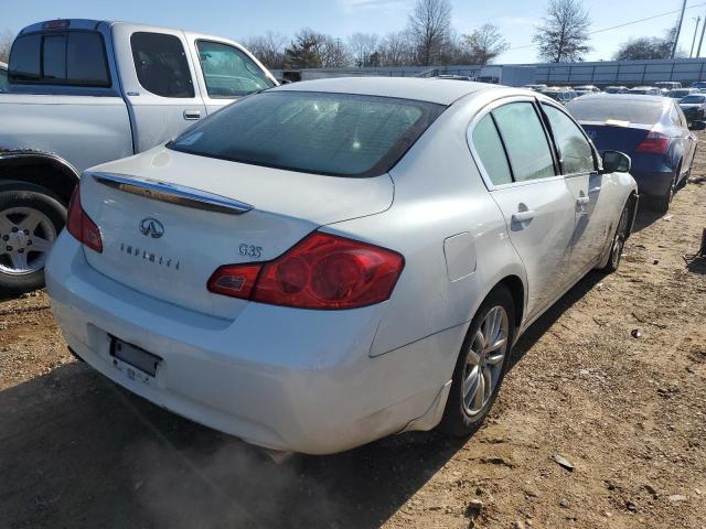 JNKBV61E27M703625 - 2007 INFINITI G35 WHITE photo 3