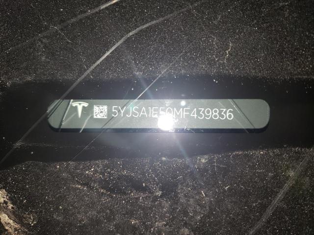 5YJSA1E50MF439836 - 2021 TESLA MODEL S Синій фото 13