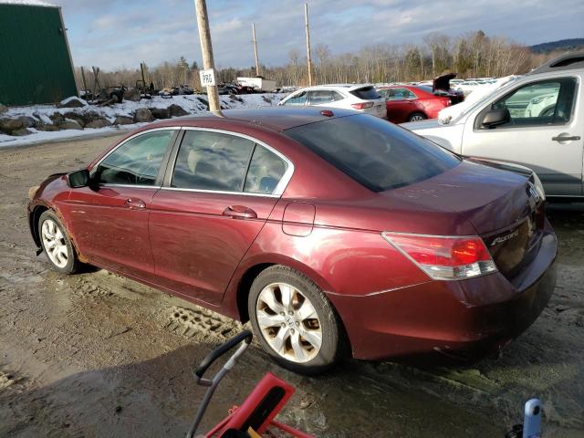 1HGCP2F86AA014886 - 2010 HONDA ACCORD EXL MAROON photo 2