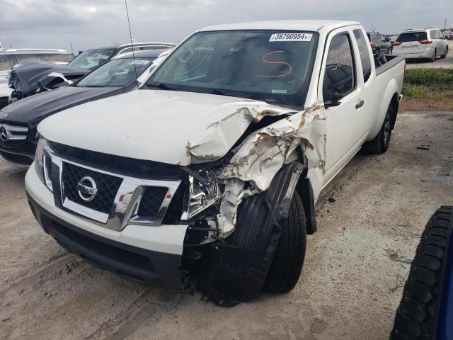 1N6BD0CT1JN738586 - 2018 NISSAN FRONTIER S WHITE photo 1