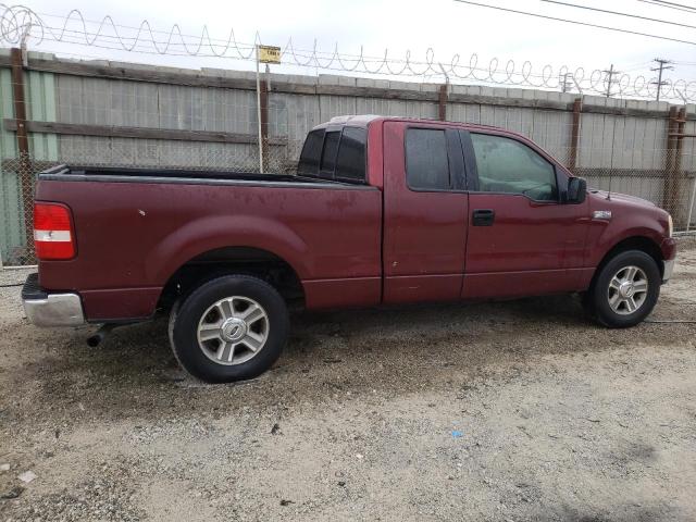 1FTPX12565FB45248 - 2005 FORD F150 BURGUNDY photo 3