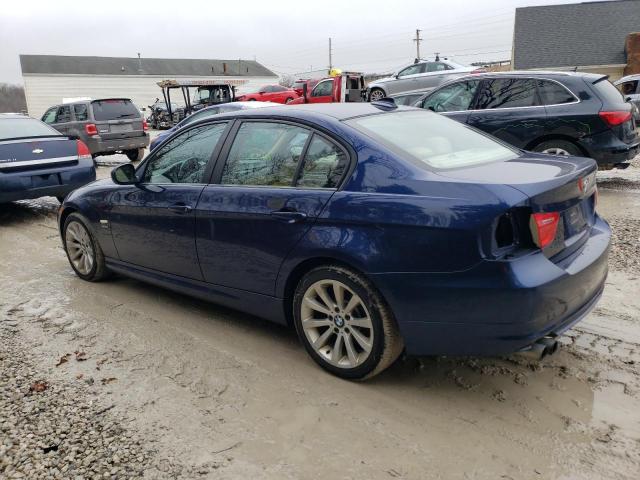 WBAPK7G51BNN70465 - 2011 BMW 328 XI BLUE photo 2