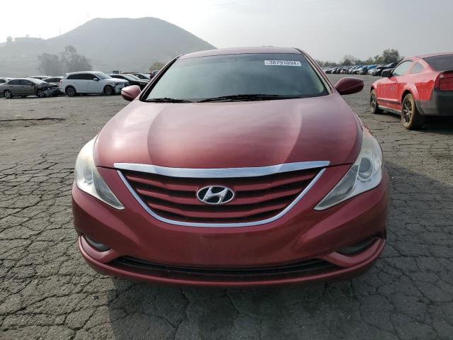 5NPEB4AC4DH603736 - 2013 HYUNDAI SONATA GLS RED photo 5