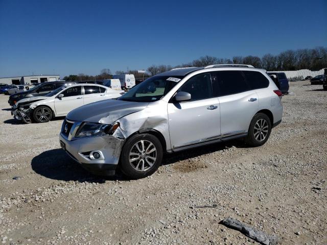 5N1AR2MN0EC636043 - 2014 NISSAN PATHFINDER S SILVER photo 1