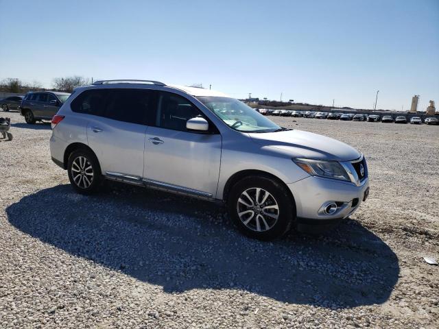5N1AR2MN0EC636043 - 2014 NISSAN PATHFINDER S SILVER photo 4