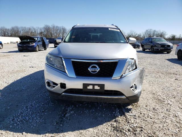 5N1AR2MN0EC636043 - 2014 NISSAN PATHFINDER S SILVER photo 5