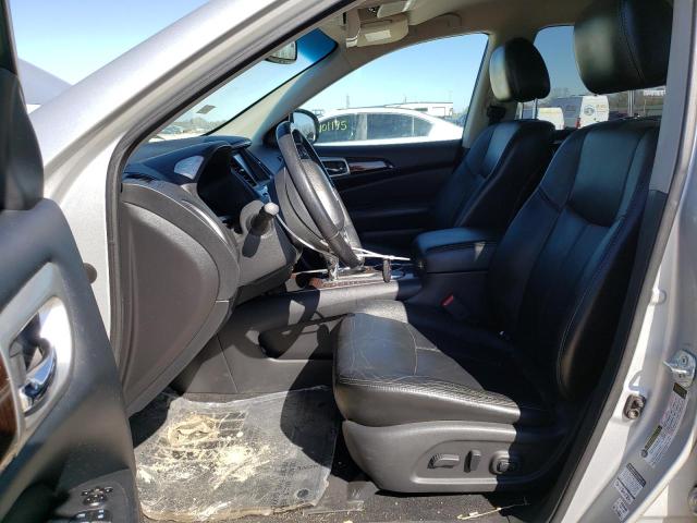 5N1AR2MN0EC636043 - 2014 NISSAN PATHFINDER S SILVER photo 7