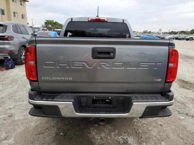 1GCGSBEN7M1144010 - 2021 CHEVROLET COLORADO GRAY photo 6