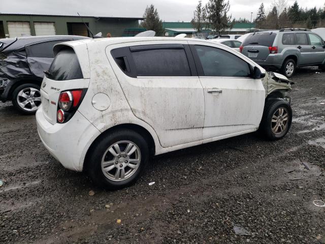 1G1JC6SB6D4155110 - 2013 CHEVROLET SONIC LT WHITE photo 3