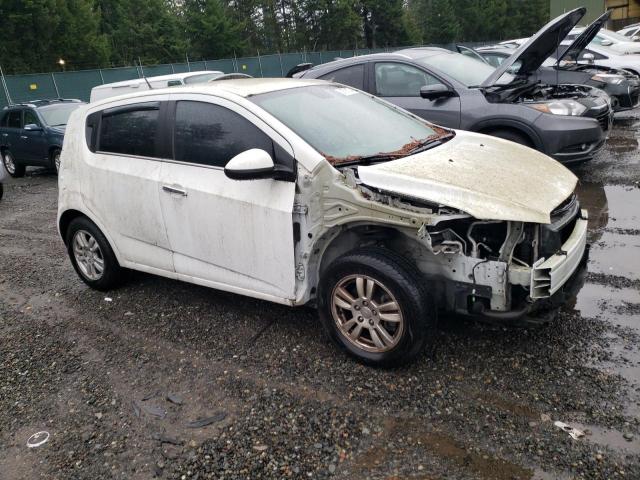 1G1JC6SB6D4155110 - 2013 CHEVROLET SONIC LT WHITE photo 4