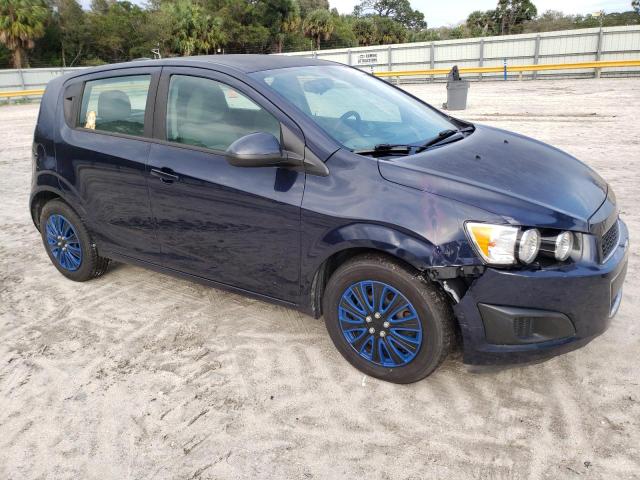 1G1JA6SH8F4141822 - 2015 CHEVROLET SONIC LT LS 蓝色 照片 4