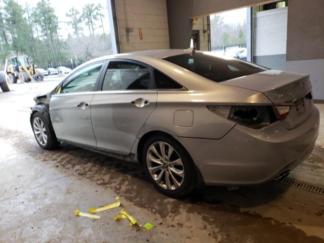 5NPEC4AB3CH441102 - 2012 HYUNDAI SONATA SE SILVER photo 2