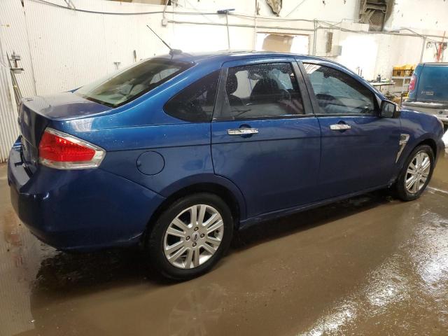 1FAHP37N39W266095 - 2009 FORD FOCUS SEL BLUE photo 3