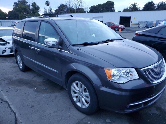 2C4RC1GG8FR727280 - 2015 CHRYSLER TOWN & COU LIMITED PLATINUM CHARCOAL photo 4