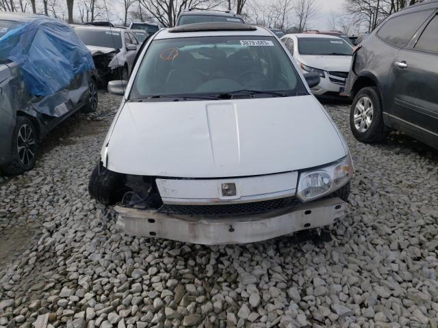 1G8AK52F84Z123568 - 2004 SATURN ION LEVEL 3 WHITE photo 5