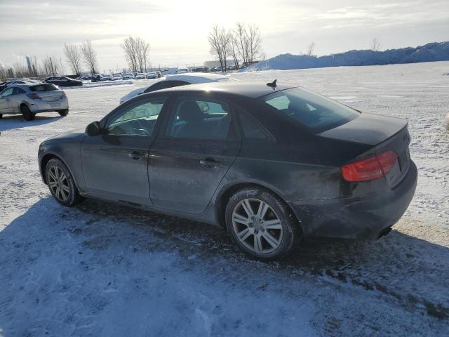 WAULF68K79N067955 - 2009 AUDI A4 2.0T QUATTRO BLACK photo 2