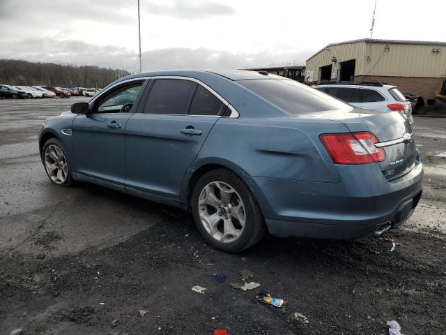 1FAHP2HW4AG140084 - 2010 FORD TAURUS SEL BLUE photo 2